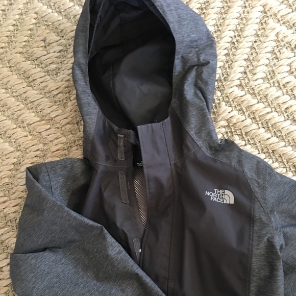 The North Face Other - Gray boys XS (size 6) North Face rain coat.